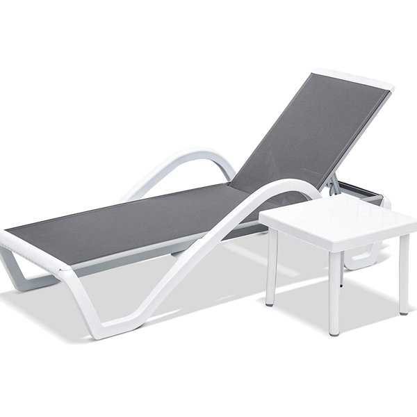 Latitude Run Kendron Outdoor Aluminium Chaise Lounge Set Wayfair